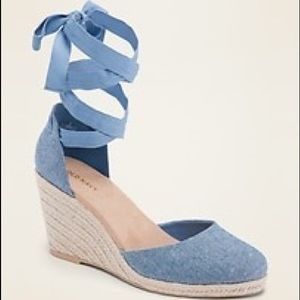 NWT Old Navy Chambray shoes